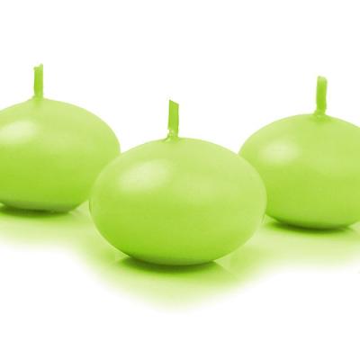 Bougie flottante vert anis