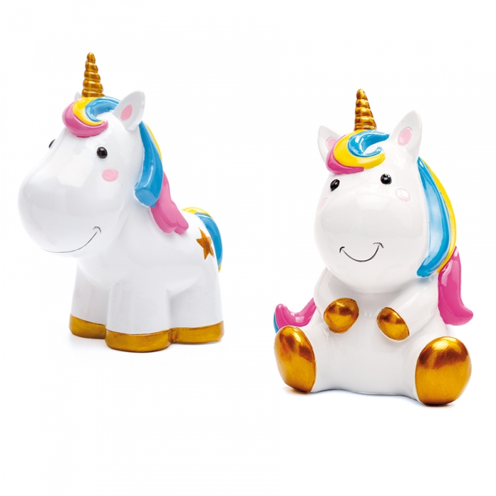 Tirelire Licorne Kawaii