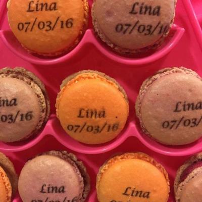 Macarons personnalisés