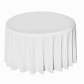 Nappe ronde blanche 600x600