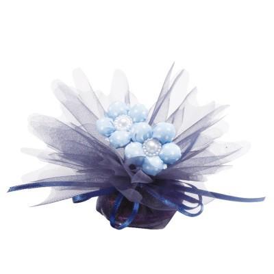 Tulles bleu marine